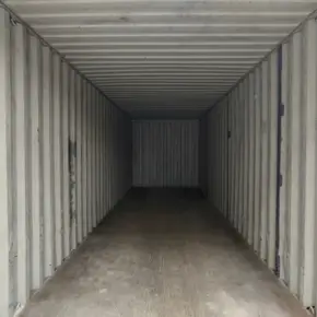 40ft Used Container – Lower Grade Cargo Worthy - Inside View