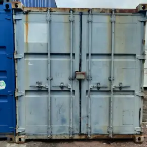 40ft Used Container – Lower Grade Cargo Worthy - Front View