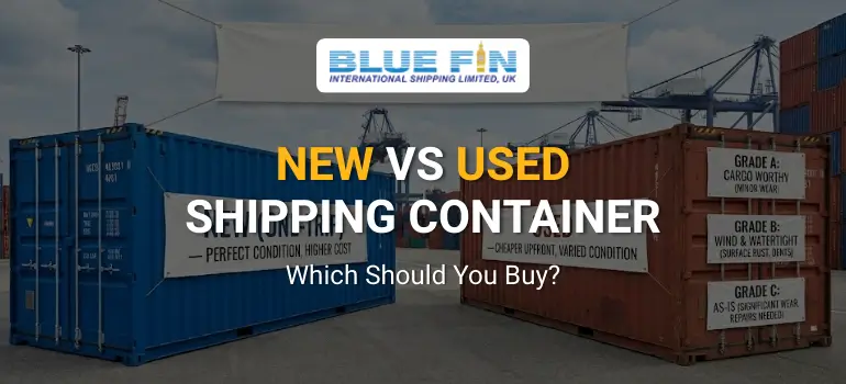 New vs Used Shipping Container — Which Should You Buy