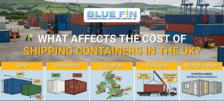 What Affects the Cost of Shipping Containers in the UK