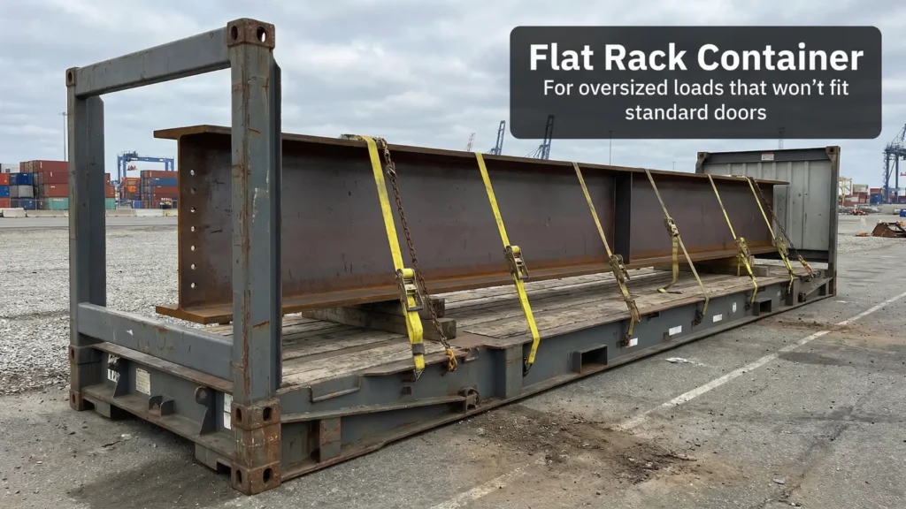 Flat Rack Container