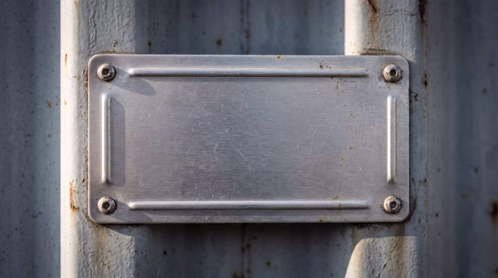 ISOCSC Certification Plate